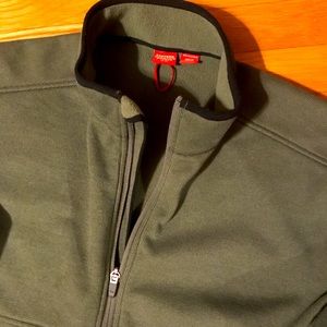 Men’s large EMS zip up fleece jacket